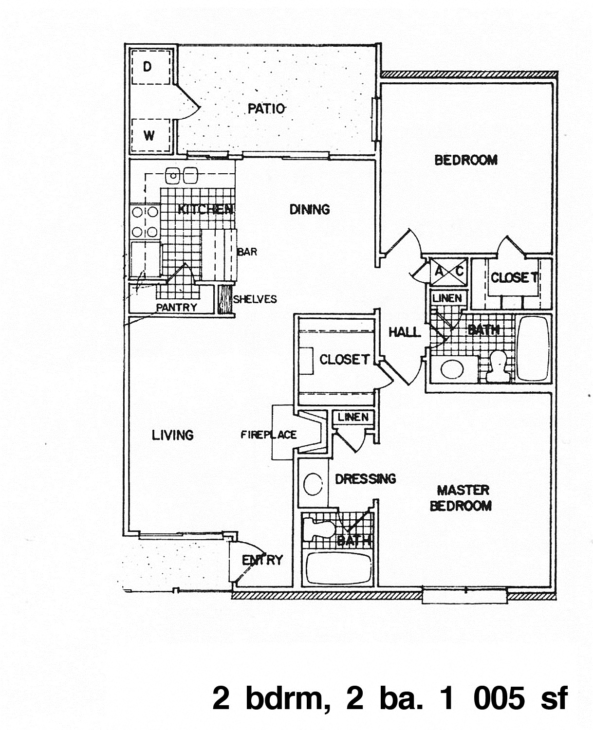The Oasis floor plan